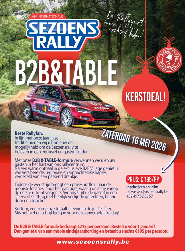B2B&Table kerstdeal